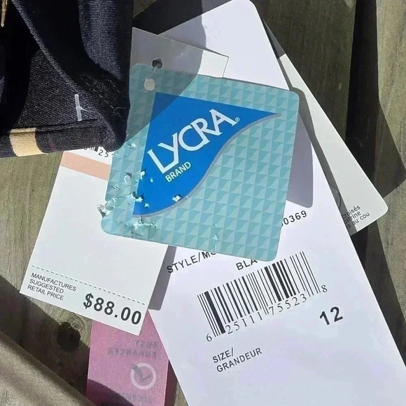 Christina Women's 5 Way Trickster Waist Minimizer Swimsuit Black Tiger Sz 12 NWT - Picture 6 of 11